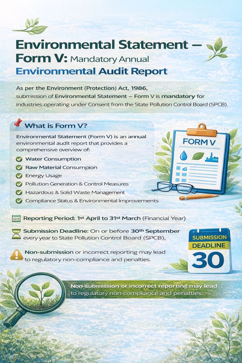 Form V environmental statement visual